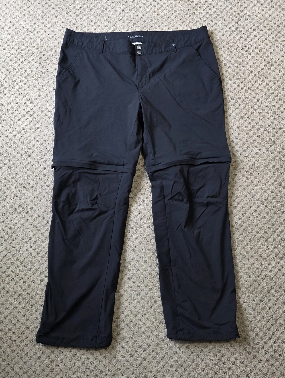 Columbia Women's Black Convertible Cargo Pants